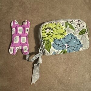 Vera Bradley EUC Headphone Case - Watercolor Floral Pattern